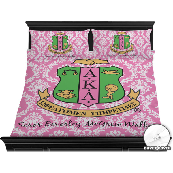 Custom Design - Bedding Set - King - Duvet - On Bed