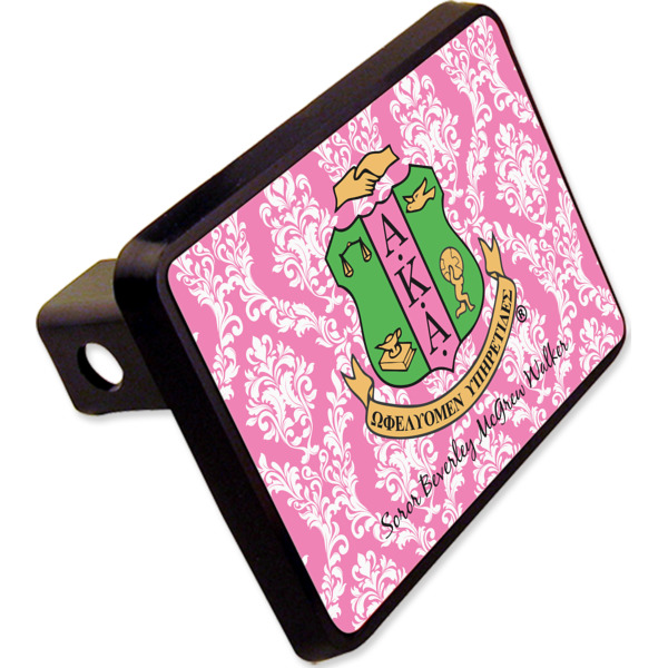 Custom Design Your Own Rectangular Trailer Hitch Cover - 2"