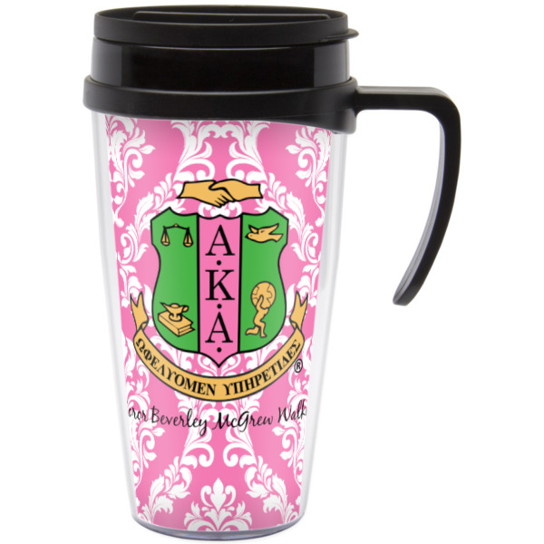 Custom Design Your Own Acrylic Travel Mug with Handle