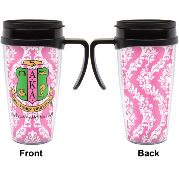 Custom Design - Travel Mug with Black Handle - Approval