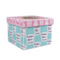 Design Your Own Gift Box with Lid - Canvas Wrapped - Large