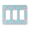 Design Your Own Rocker Style Light Switch Cover - Three Switch