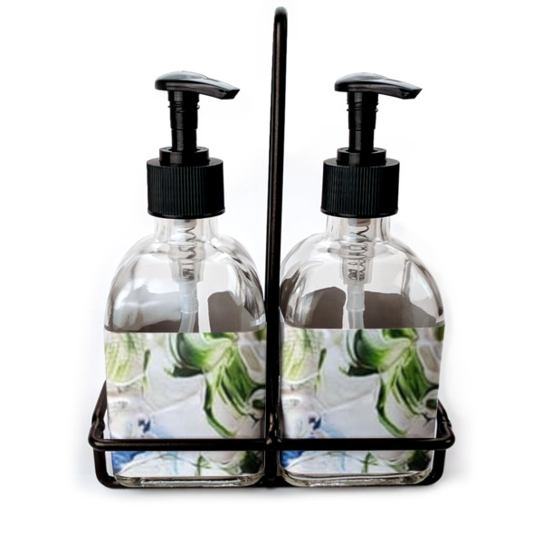 Custom Design Your Own Glass Soap & Lotion Bottles