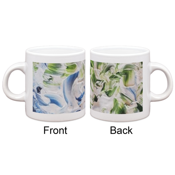 Custom Design - Single Shot Espresso Cup - Single - Front & Back