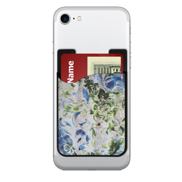 Custom Design Your Own 2-in-1 Cell Phone Credit Card Holder & Screen Cleaner