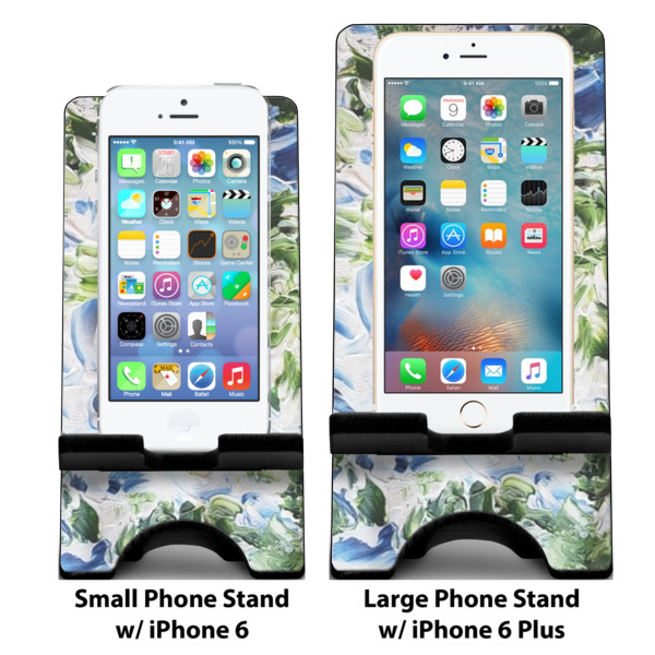 Custom Design - Compare Phone Stand Sizes - with iPhones