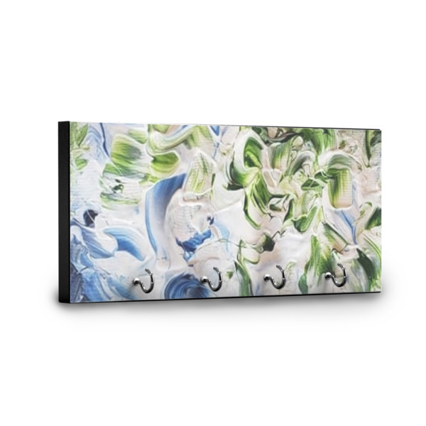 Custom Design - Key Hanger - Front View with Hooks