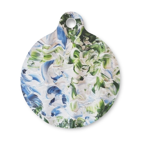 Custom Design Your Own Round Pet ID Tag - Small