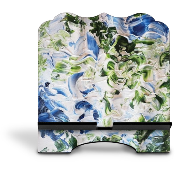 Custom Design - Stylized Tablet Stand - Front without iPad