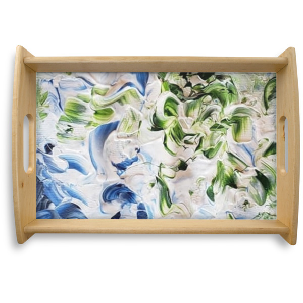 Custom Design Your Own Natural Wooden Tray - Small