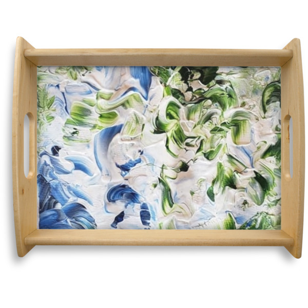 Custom Design Your Own Natural Wooden Tray - Large