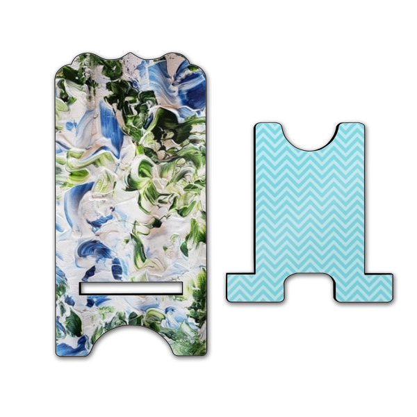 Custom Design - Stylized Phone Stand - Front & Back - Large