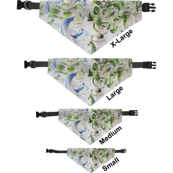 Custom Design - Pet Bandana Sizes