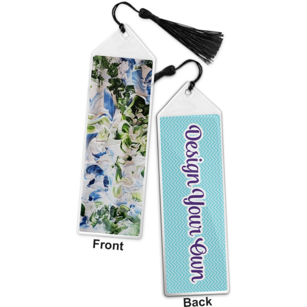 Custom Design - Bookmark w/ Tassel - Front and Back