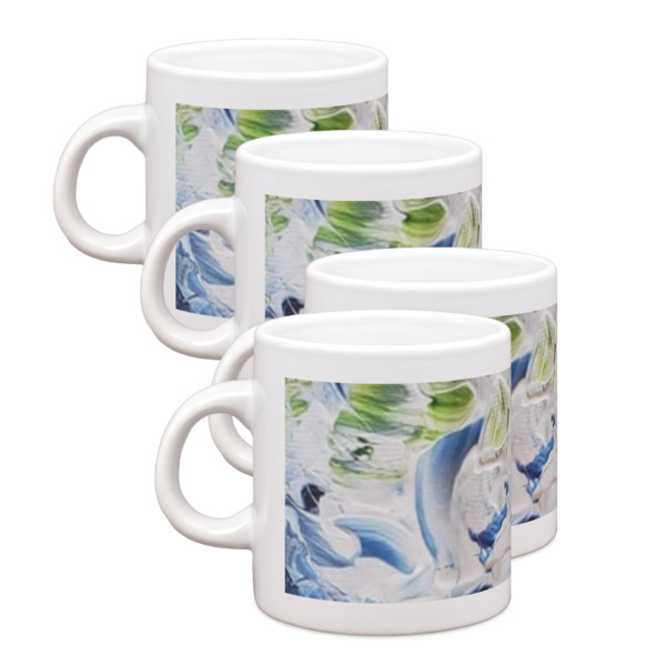 Custom Design Your Own Single Shot Espresso Cups - Set of 4