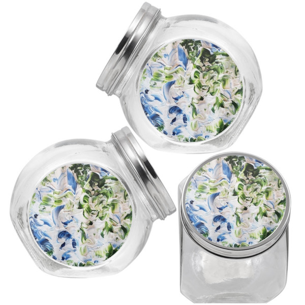 Custom Design - Puppy Treat Jar - Top Left Right