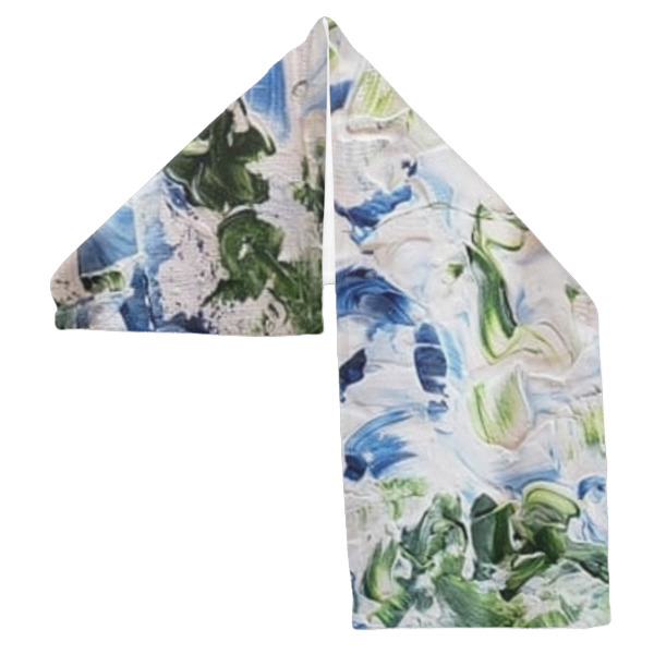 Custom Design - Sports Towel Folded - Both Sides Showing