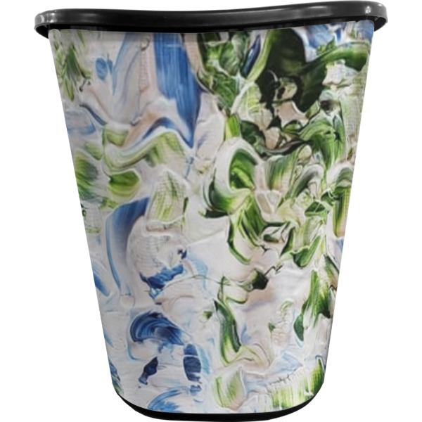 Custom Design - Waste Basket - Black - Front