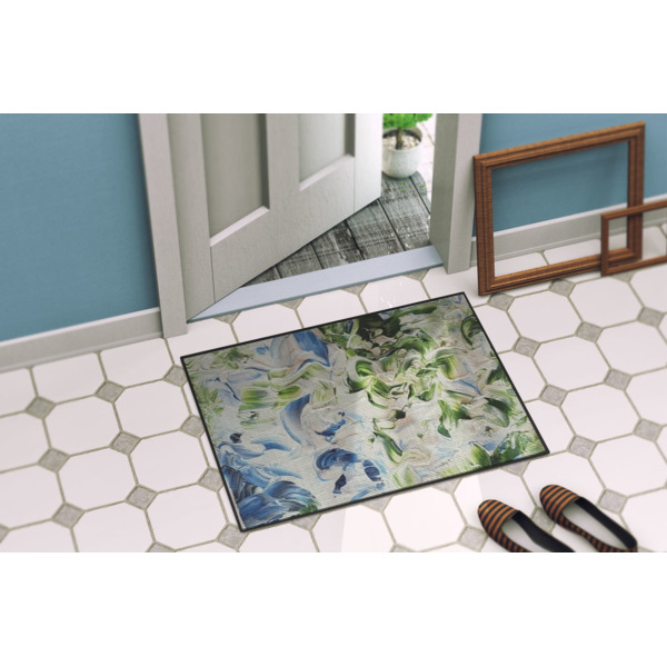 Custom Design - Door Mat - 24"x18" - Lifestyle - Porch