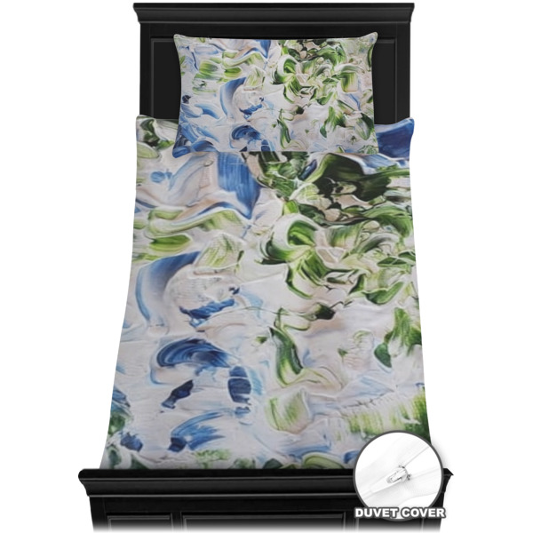 Custom Design - Bedding Set - Twin XL - Duvet - On Bed