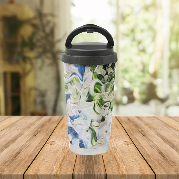 Custom Design - Stainless Steel Travel Cup - Lifestyle