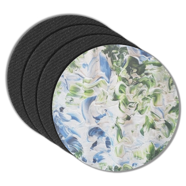 Custom Design - Round Coaster Rubber Back - Main