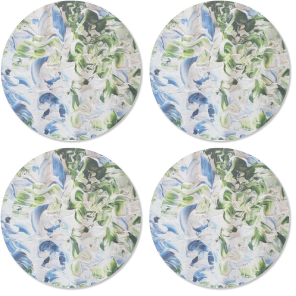 Custom Design - Coaster Round Rubber Back - Apvl