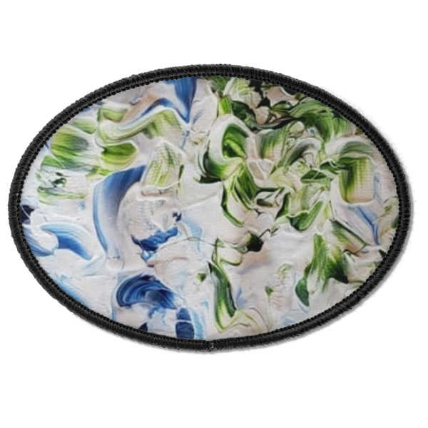 Custom Design - Iron On Patch - Oval - Front