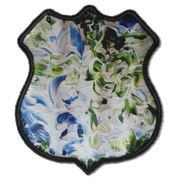 Custom Design - Iron On Patch - Shield - Style C - Front