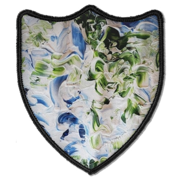 Custom Design - Iron On Patch - Shield - Style B - Front