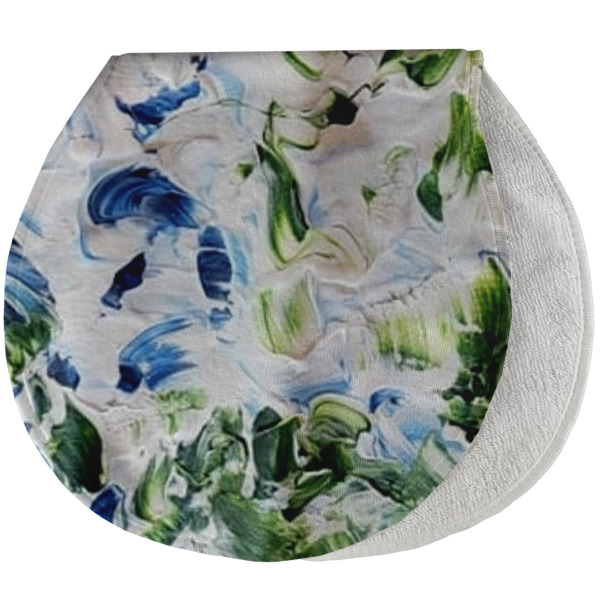 Custom Design - New Baby Burp Folded