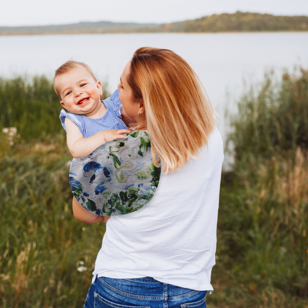 Custom Design - Peanut Shaped Burp - Lifestyle