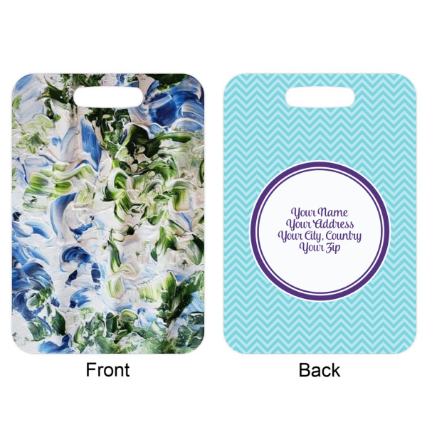 Custom Design - Metal Luggage Tag - Approval