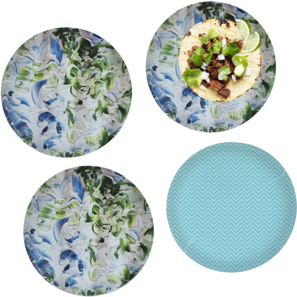 Custom Design - Set of Lunch / Dinner Plates