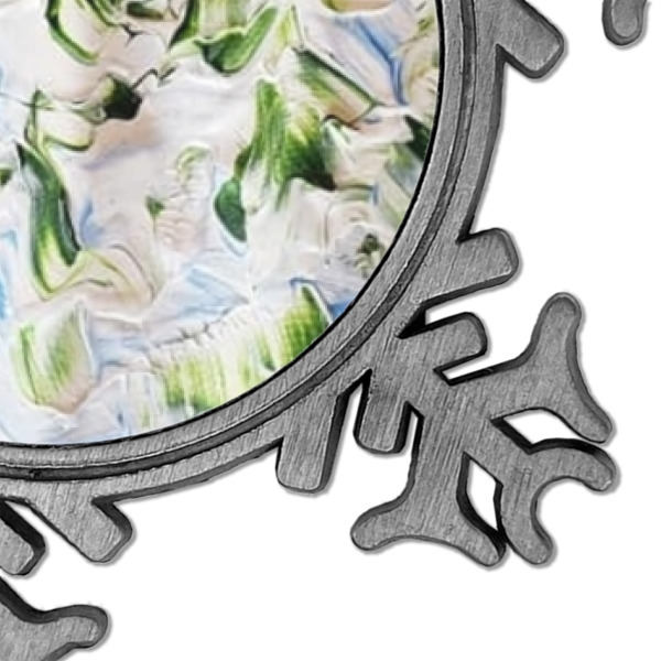 Custom Design - Vintage Snowflake - Detail