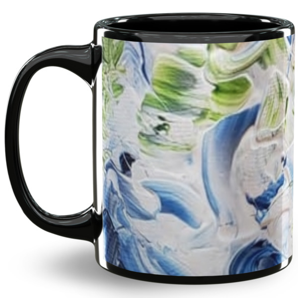 Custom Design Your Own 11 oz Coffee Mug - Black