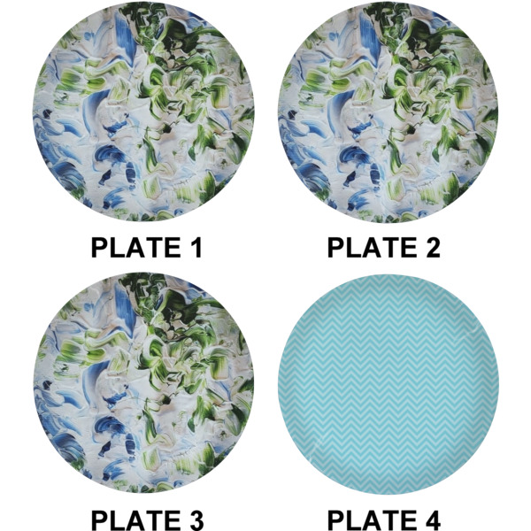 Custom Design - Set of Lunch / Dinner Plates (Approval)