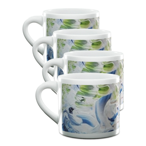 Custom Design Your Own Double Shot Espresso Cups - Set of 4