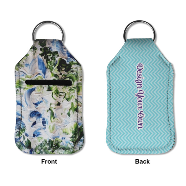 Custom Design - Sanitizer Holder Keychain - Small APPROVAL (Flat)