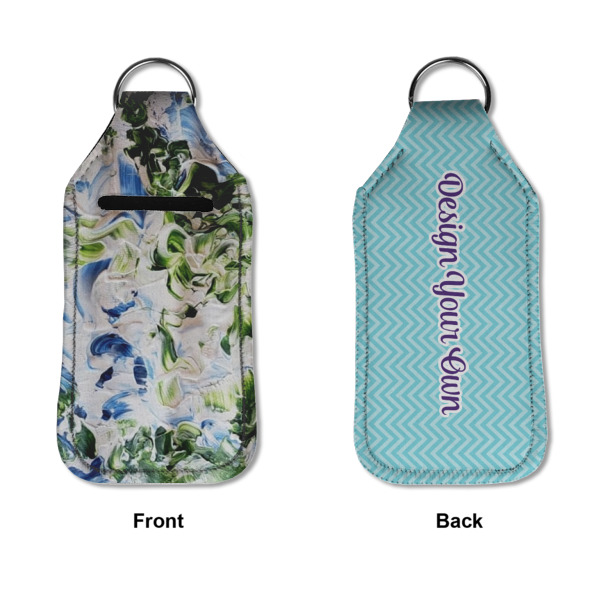 Custom Design - Sanitizer Holder Keychain - Large APPROVAL (Flat)