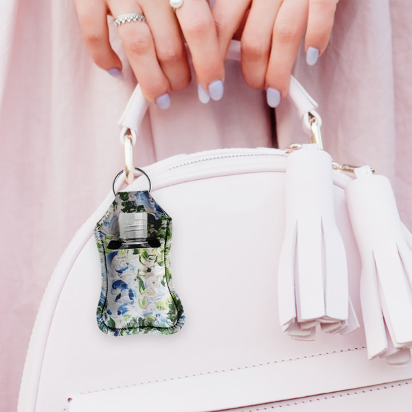 Custom Design - Sanitizer Holder Keychain - Small (LIFESTYLE)