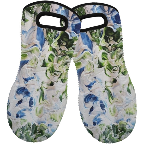 Custom Design - Neoprene Oven Mitt -Set of 2 - Front