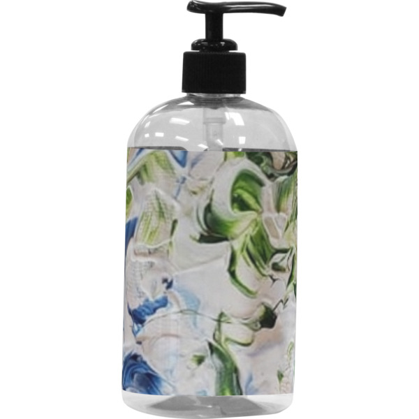 Custom Design Your Own Plastic Soap / Lotion Dispenser - 16 oz - Large - Black