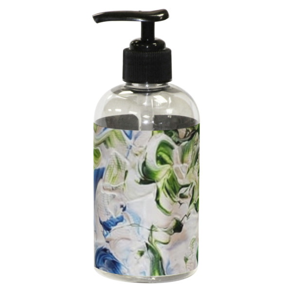 Custom Design Your Own Plastic Soap / Lotion Dispenser - 8 oz - Small - Black