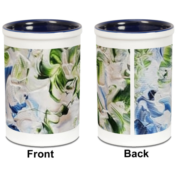 Custom Design - Pencil Holder - Blue - approval