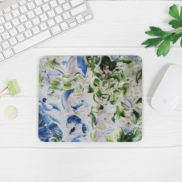 Custom Design - Rectangular Mouse Pad - LIFESTYLE 2