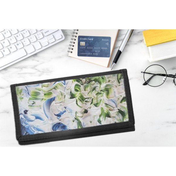 Custom Design - DyeTrans Checkbook Cover - LIFESTYLE