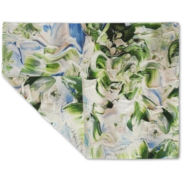 Custom Design - Linen Placemat - Folded Corner (double side)