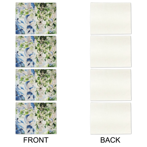 Custom Design - Linen Placemat - APPROVAL Set of 4 (single sided)