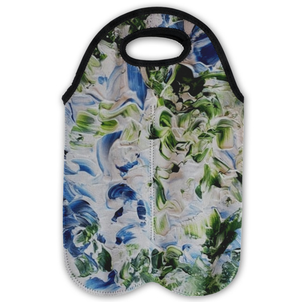 Custom Design - Double Wine Tote - Flat